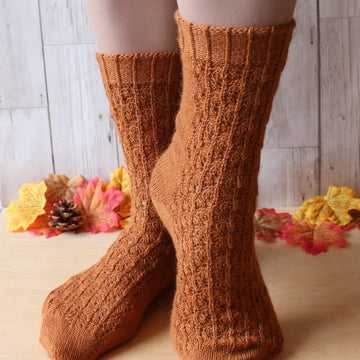 Little Pine Cone Socks