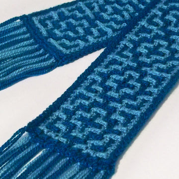 Crochet Mosaic Scarf