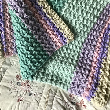 Pastel Dreams Baby Blanket