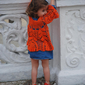 Chysanthemum Crochet Cardigan