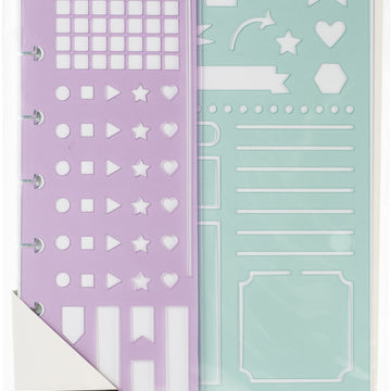 The Happy Planner Journaling Stencils 3/Pkg - 569636
