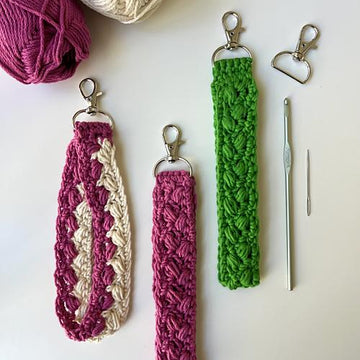 #385 Fancy Keychain Wristlet