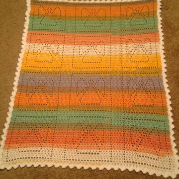 Heavenly Hosts Baby Blanket