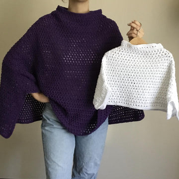 Vita Lace Poncho N 686