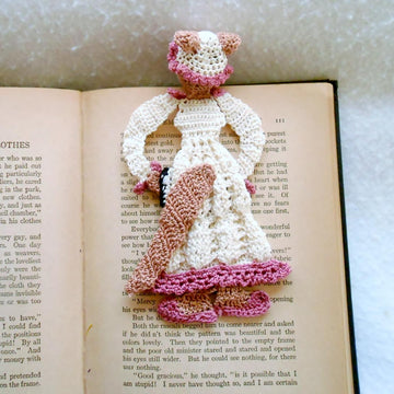 Wolf in grandma's Clothing bookmark/decoration