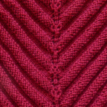 Ruby - Triangle Shawl