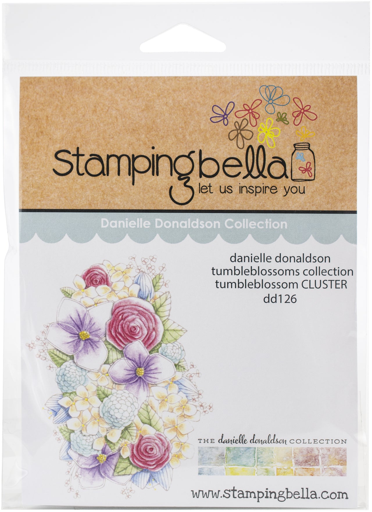 Stamping Bella Danielle Donaldson Stamps - Tumbleblossom Cluster