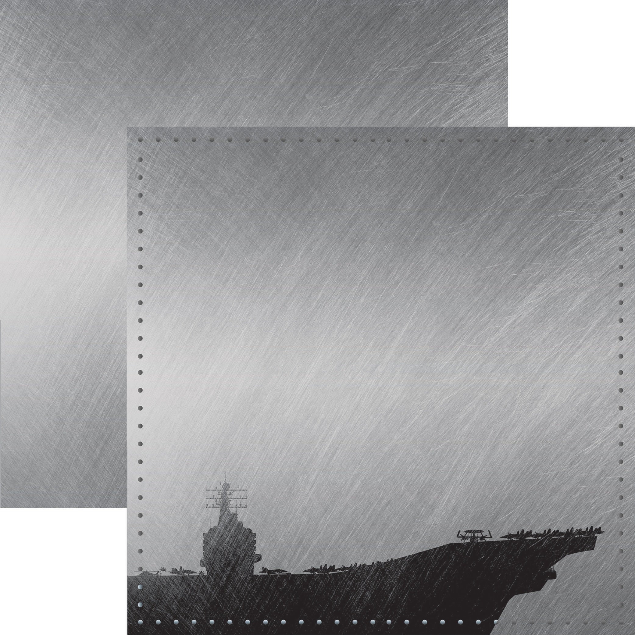 Reminisce Navy Double-Sided Cardstock 12"X12" 25/Pkg - #2