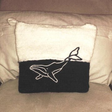Felted Pike Pouch/Clutch