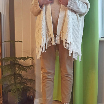 Women White Cape