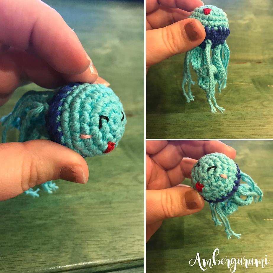 Jellyfish Pocket Pal Amigurumi