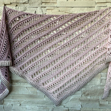 Flat Triangular Scarf "Delia"