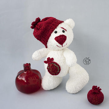 Bear with Pomegranate