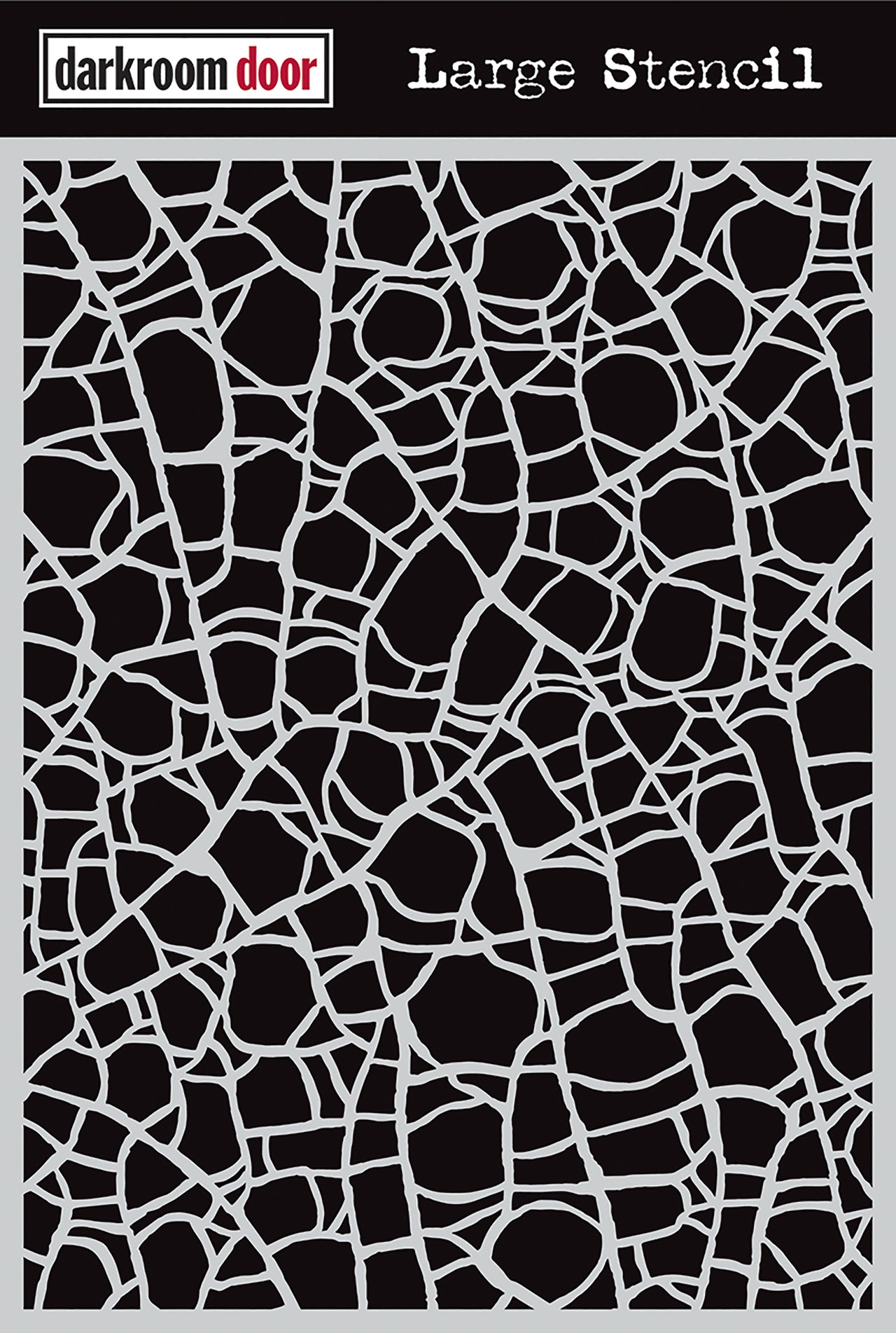Darkroom Door Stencil 9"X12" - Crackle