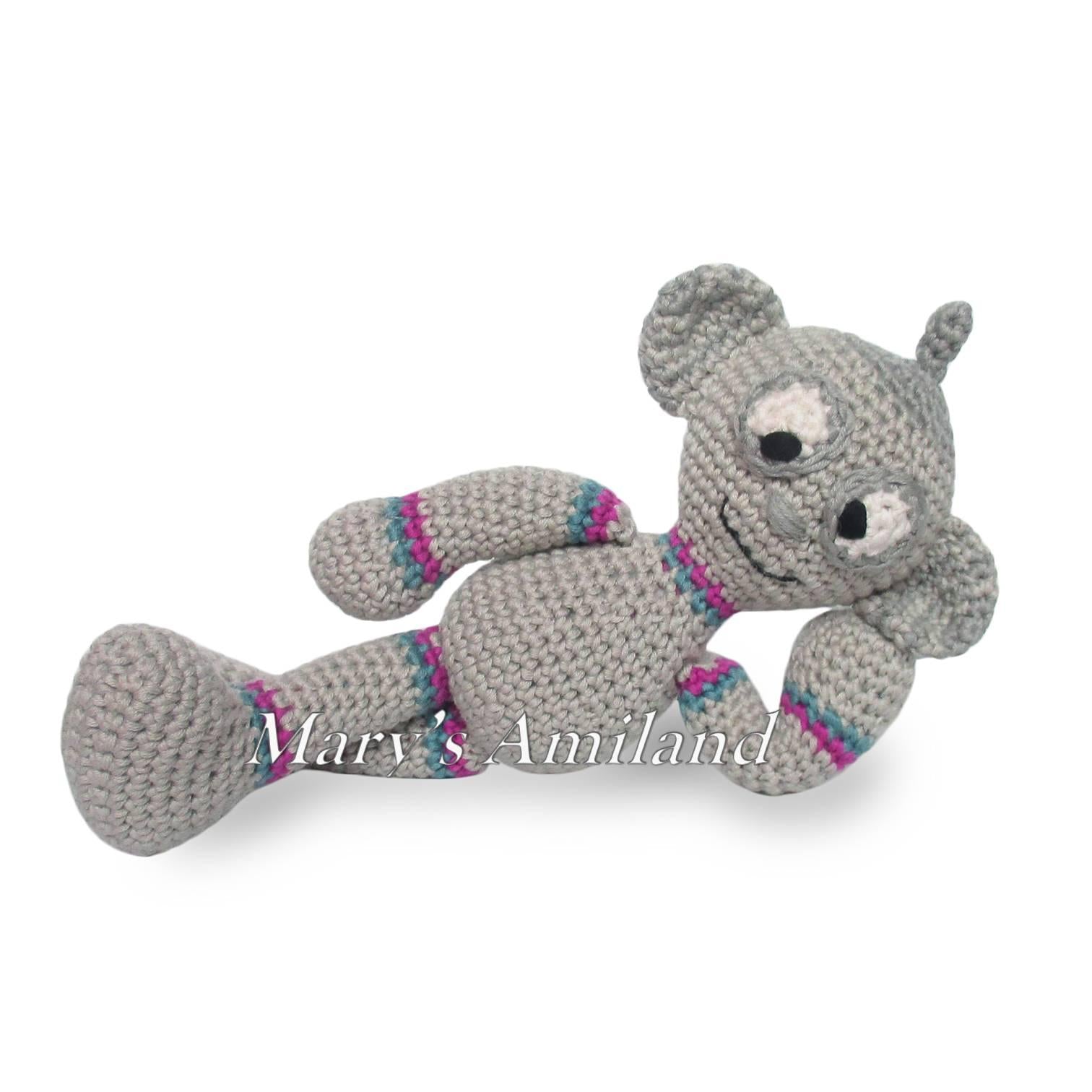 H-4WI Robot The Ami - Amigurumi Crochet Pattern