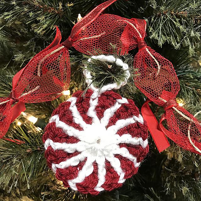Peppermint Candy Ornament