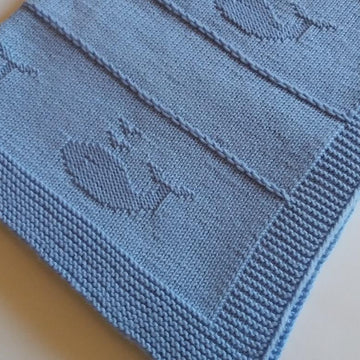 Baby blanket Arthur in Debbie Bliss Rialto DK