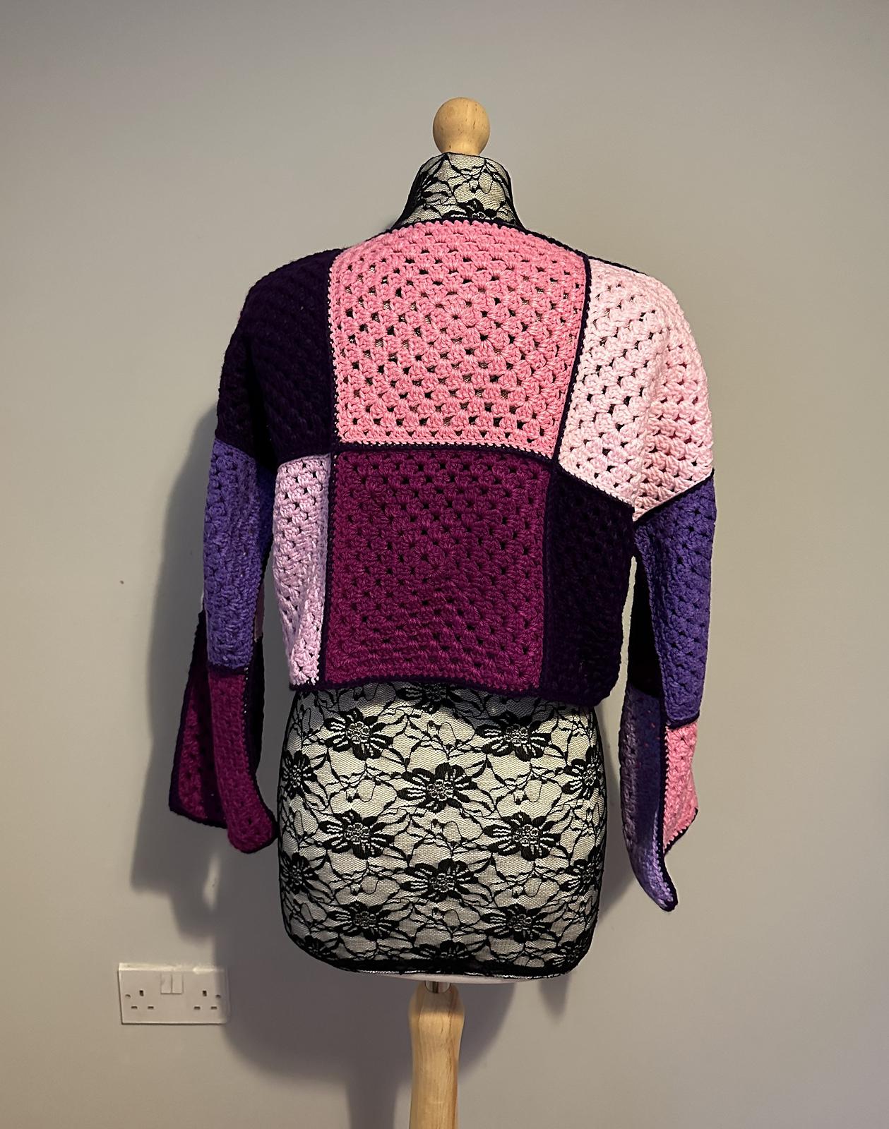 Granny Square Midi Top Crochet Pattern