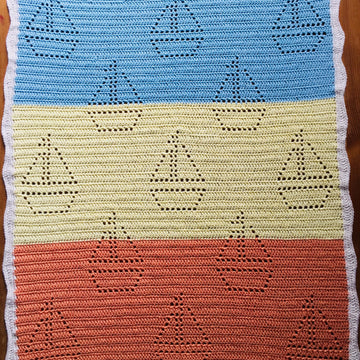 Adventure Awaits Baby Blanket Pattern