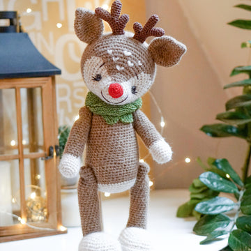 CROCHET Reindeer pattern by Polushkabunny