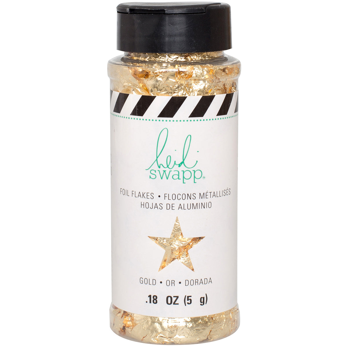 American Crafts Heidi Swapp Foil Flakes .18oz - Gold