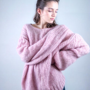 Chunky knit pullover