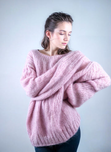 Chunky knit pullover
