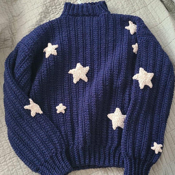 Coraline Star Sweater Inspired Sweater Pattern