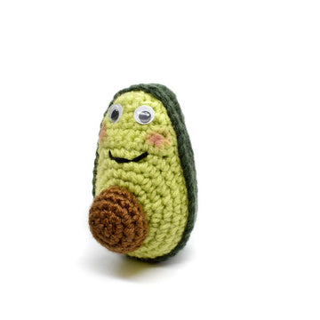 Happy Avocado Amigurumi