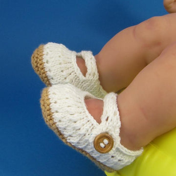 Baby Simple Lace Pattern Sandals