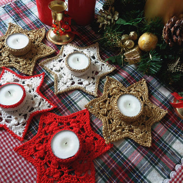 Christmas Star Candle Holder