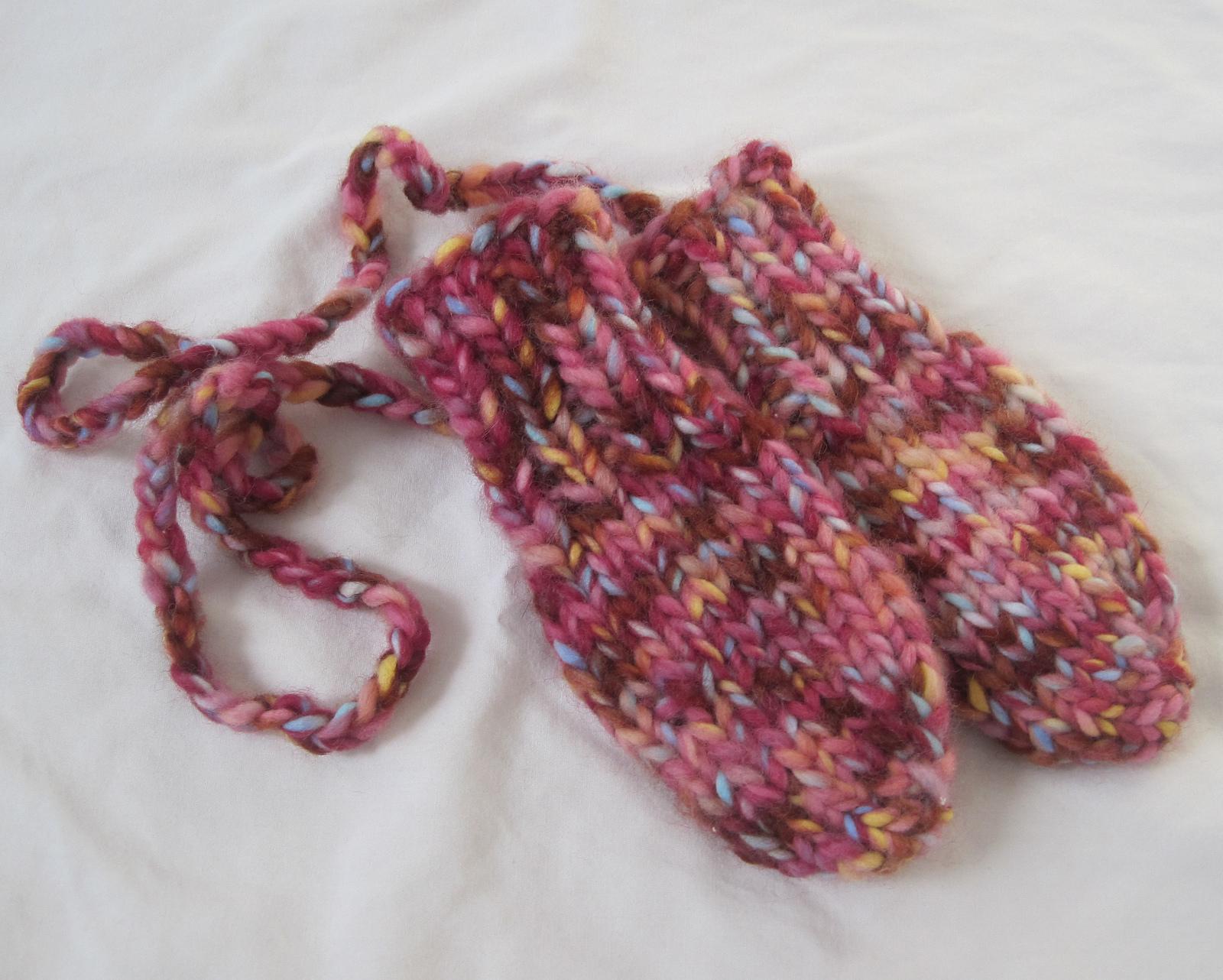 Thumbless Baby Mittens