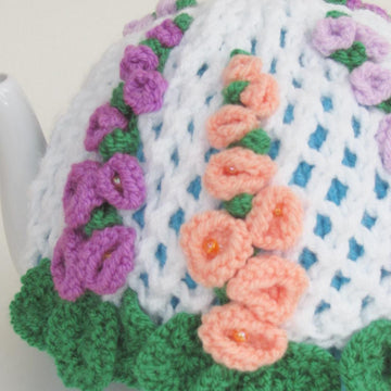 Hollyhock Tea Cosy Knitting Pattern