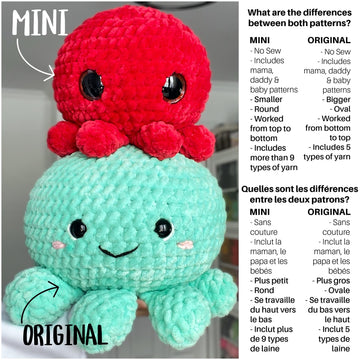 Mini Octopus Family