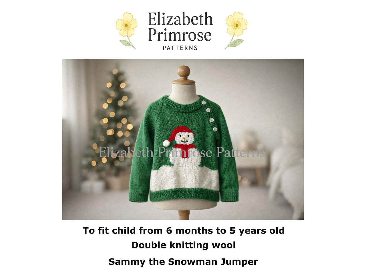 Sammy the Snowman Jumper P177