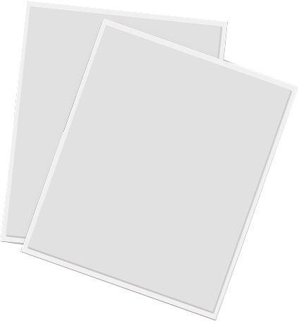 3L Scrapbook Adhesives 3D Foam Creative Sheets 2/Pkg - Thin White