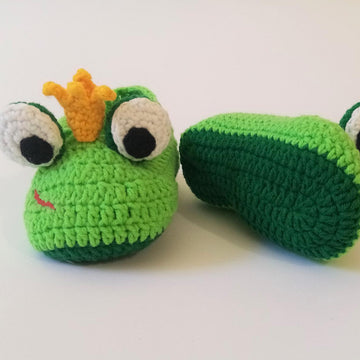 Newborn shoes Frog