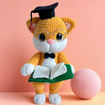 Student Cat Amigurumi