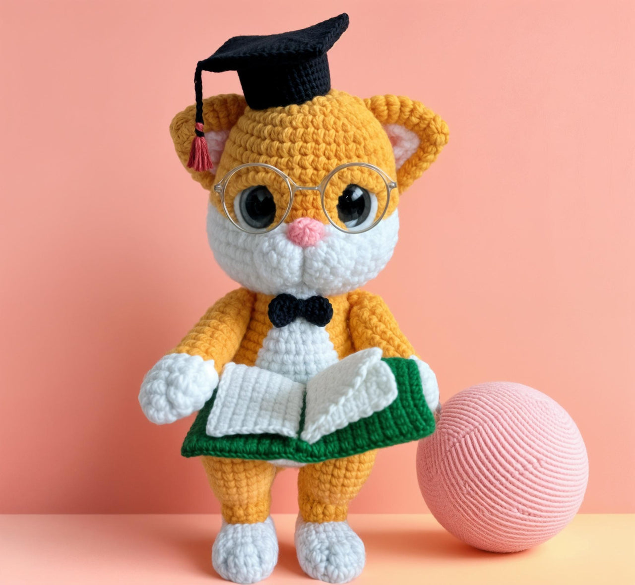Student Cat Amigurumi