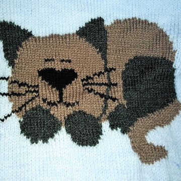 Sleeping Cat Children's Jumper