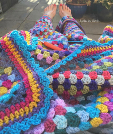 Carnival Granny Stripe Blanket