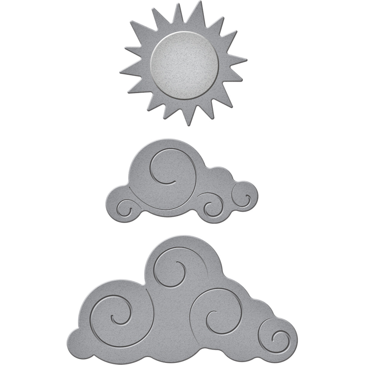 Spellbinders Shapeabilities Die D-Lites - Sun & Clouds