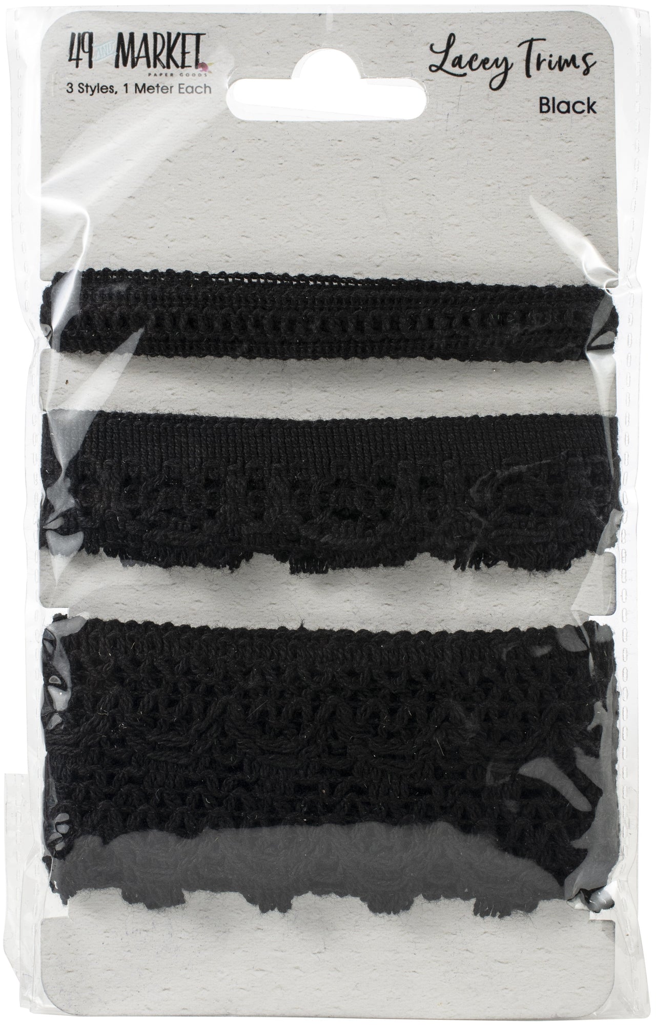 49 And Market Lacey Trims - Black