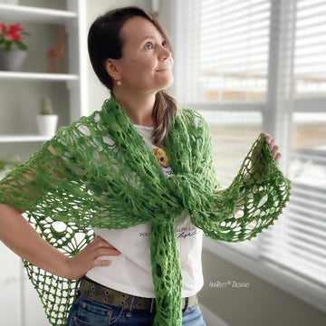 Peacock Eye Shawl
