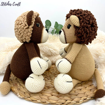Lennox the Lion (Low-Sew)