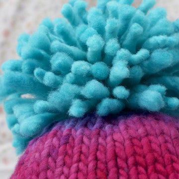 PomPom and Tuft Hat