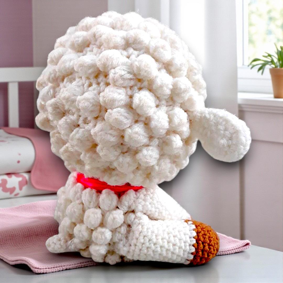 Crochet Lamb Amigurumi pattern, Sheep plushie farm animals (PDF file)