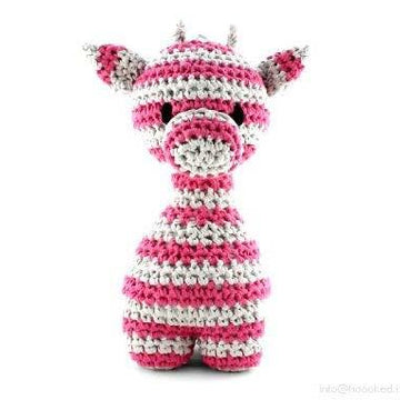 Giraffe Ziggy Striped Toy in Hoooked RibbonXL - Downloadable PDF