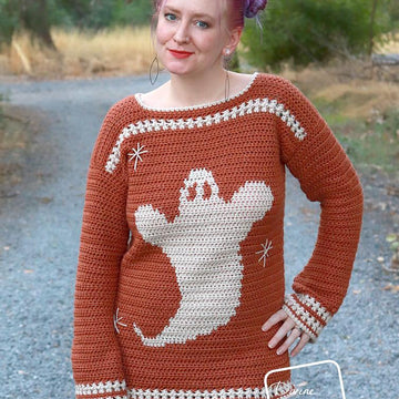 Gertrude Ghost Pullover