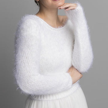 Cozy knit sweater VICKY